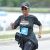 Jeannie Adams, NWVU treasurer, runs the Chicago Half Marathon