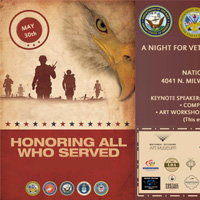 National Veterans Art Museum Event 2014