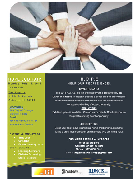 HOPE Job Flyer