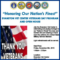 Evanston Veterans Center Events Veterans Day 2015