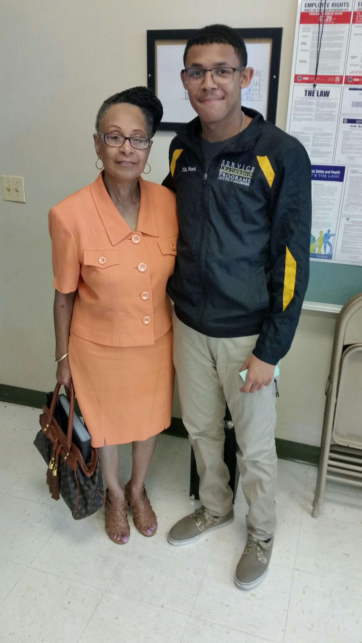 Bronzeville Military Academy on Career Day, May 31, 2018 National Women Veterans United