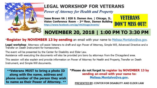 Legal Workshop Flier